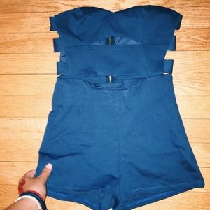 Blue Romper